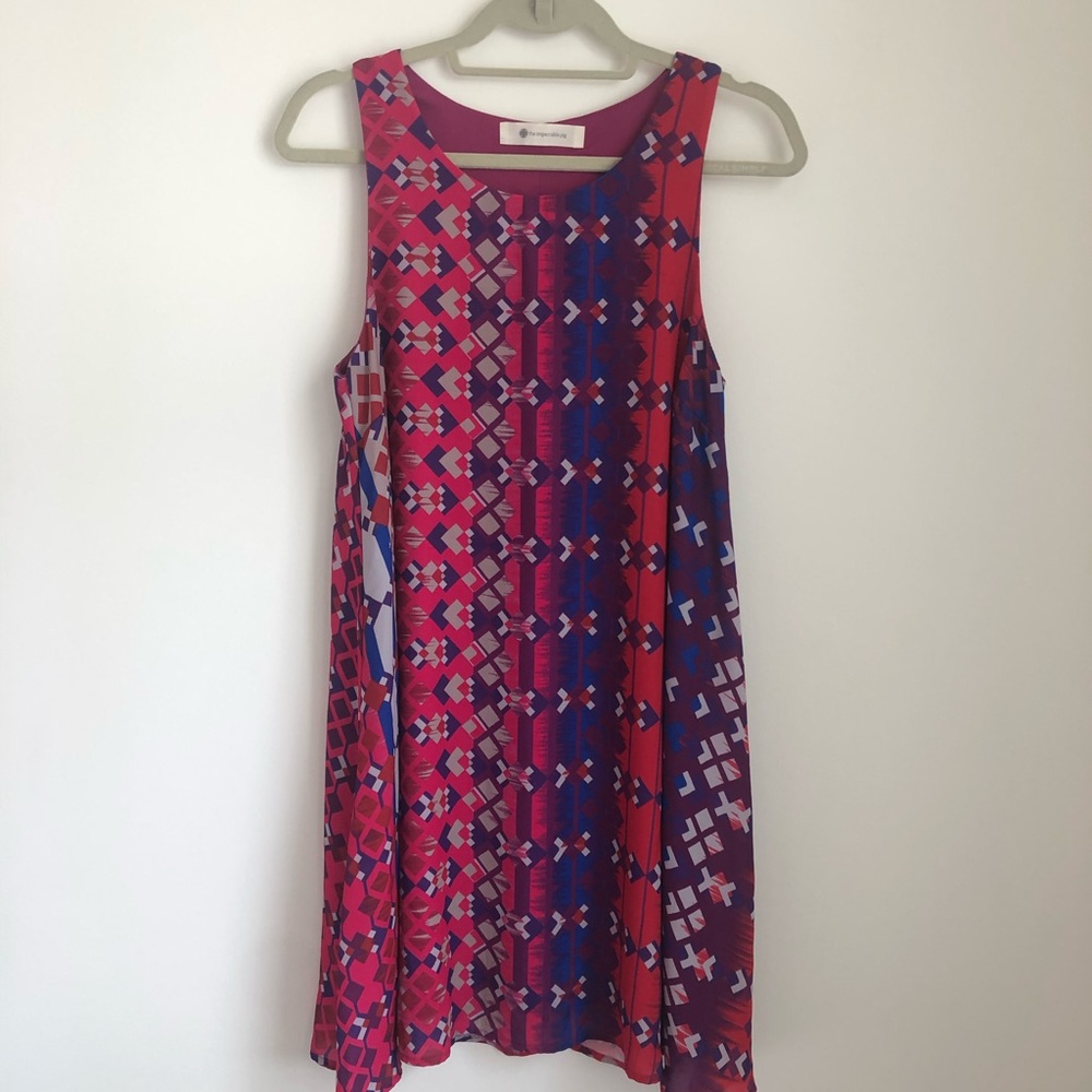 The Impeccable Pig geometric print dress